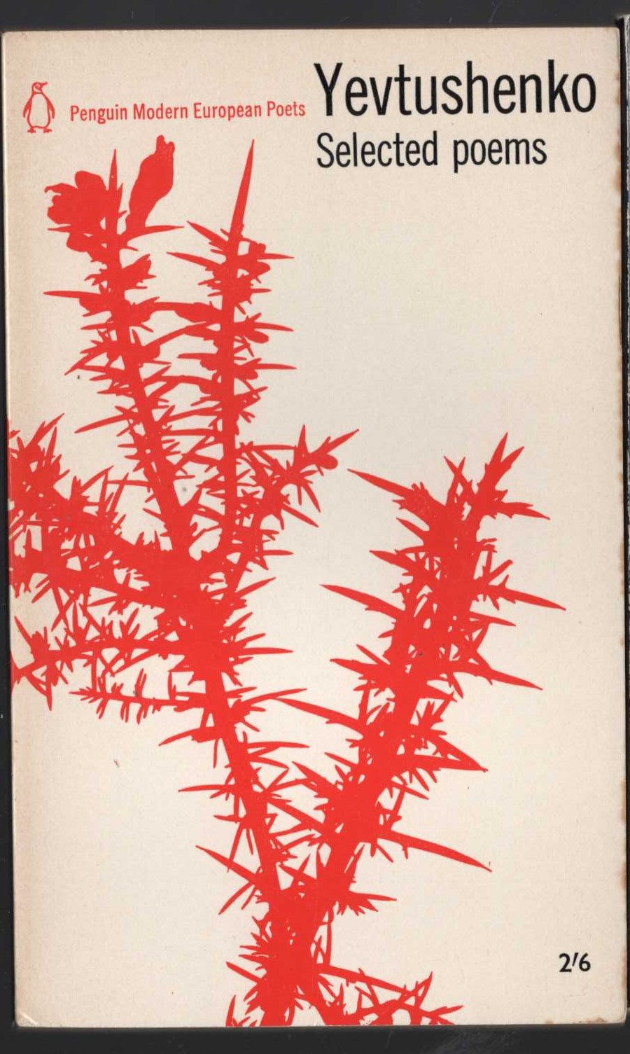 Yevtushenko   SELECTED POEMS (Penguin Modern European Poets) front book cover image