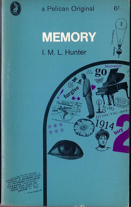 MEMORY I.M.L.Hunter front book cover image
