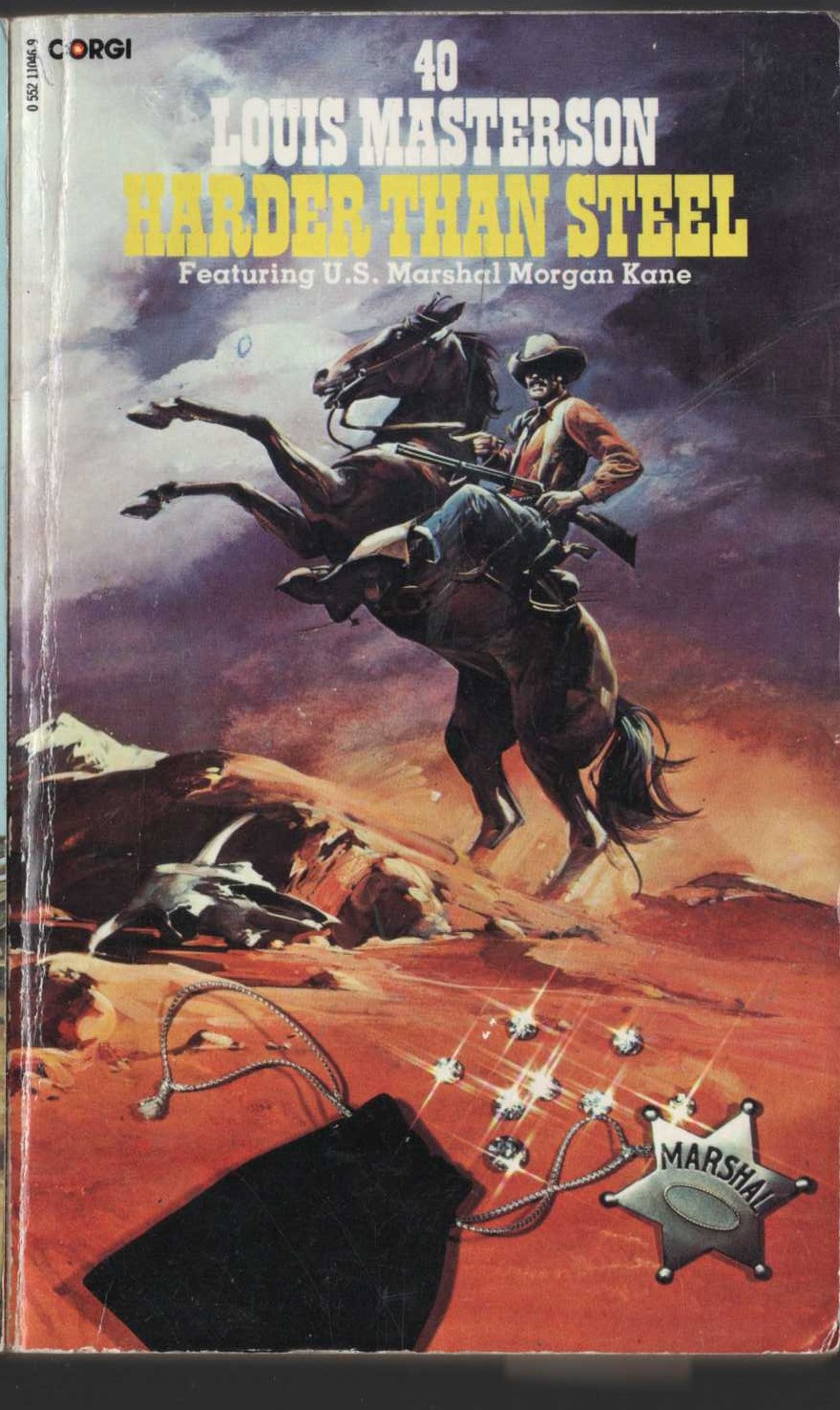 Louis Masterson  HARDER THAN STEEL front book cover image