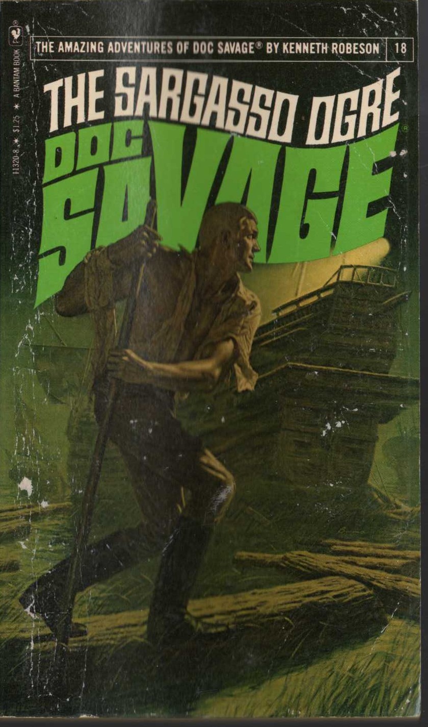 Kenneth Robeson  DOC SAVAGE: THE SARGASSO OGRE front book cover image