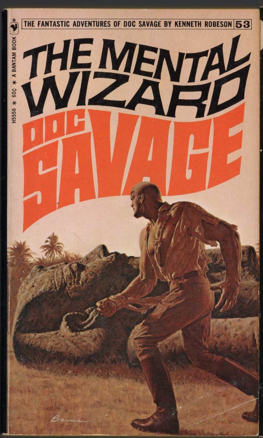 Kenneth Robeson  DOC SAVAGE: THE MENTAL WIZARD front book cover image