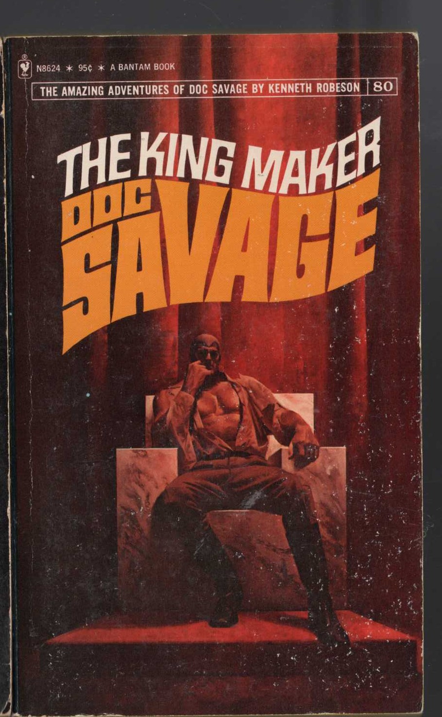 Kenneth Robeson  DOC SAVAGE: THE KING MAKER front book cover image