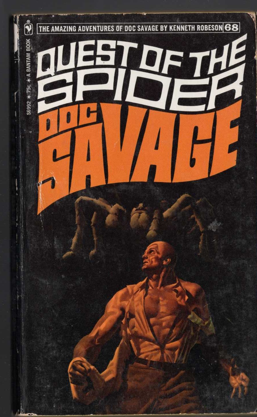 Kenneth Robeson  DOC SAVAGE: QUEST OF THE SPIDER front book cover image