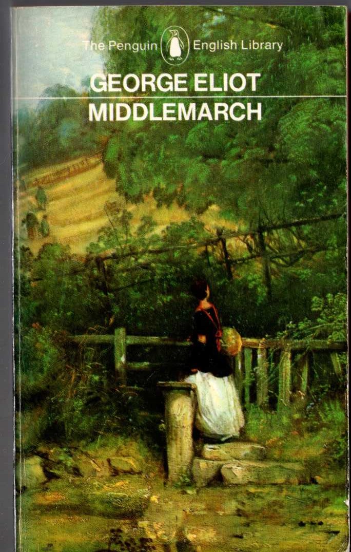 George Eliot  MIDDLEMARCH front book cover image