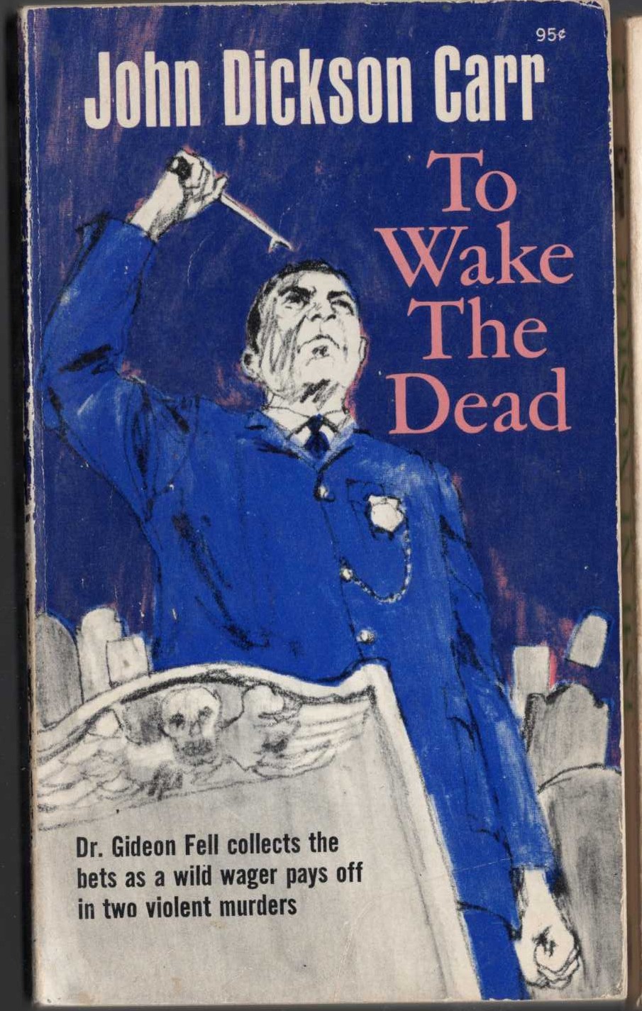 John Dickson Carr  TO WAKE THE DEAD front book cover image