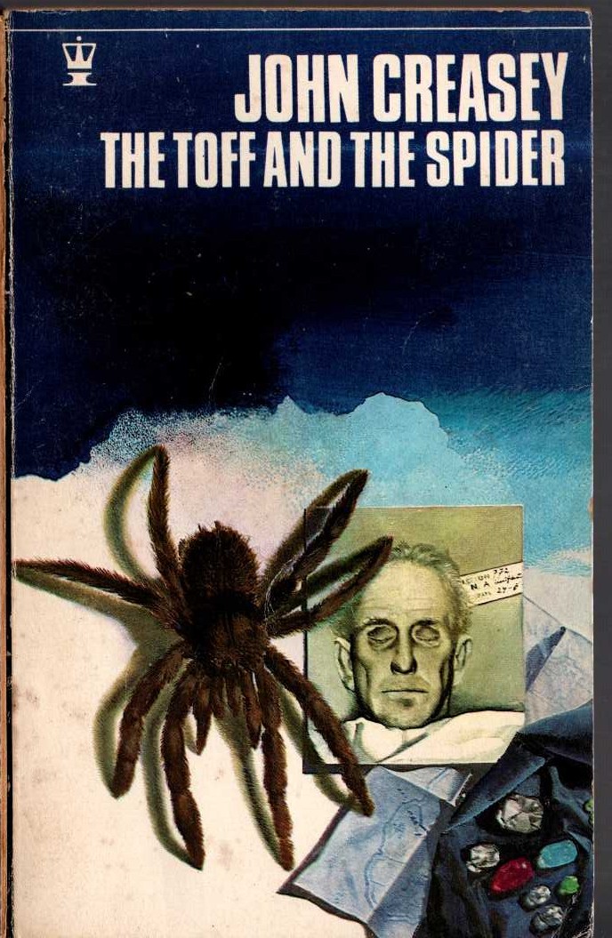 John Creasey  THE TOFF AND THE SPIDER front book cover image