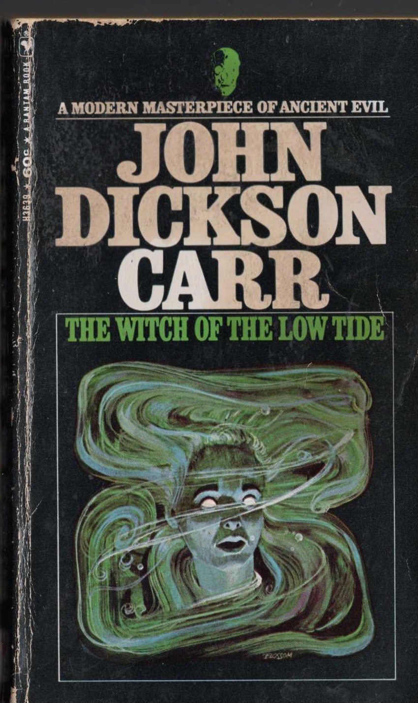 John Dickson Carr  THE WITCH OF THE LOW TIDE front book cover image