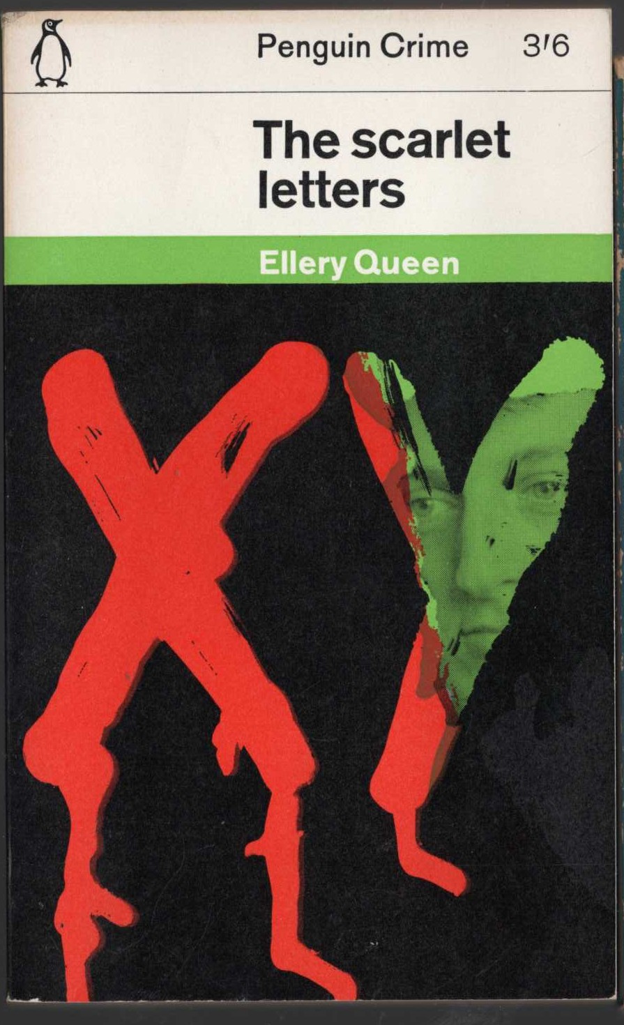 Ellery Queen  THE SCARLET LETTERS front book cover image