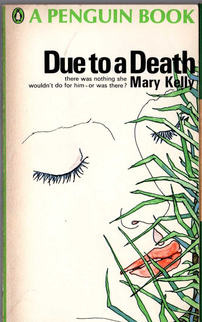 Mary Kelly  DUE TO A DEATH front book cover image