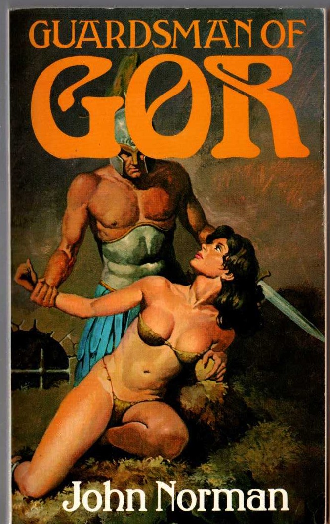 John Norman  GUARDSMAN OF GOR front book cover image