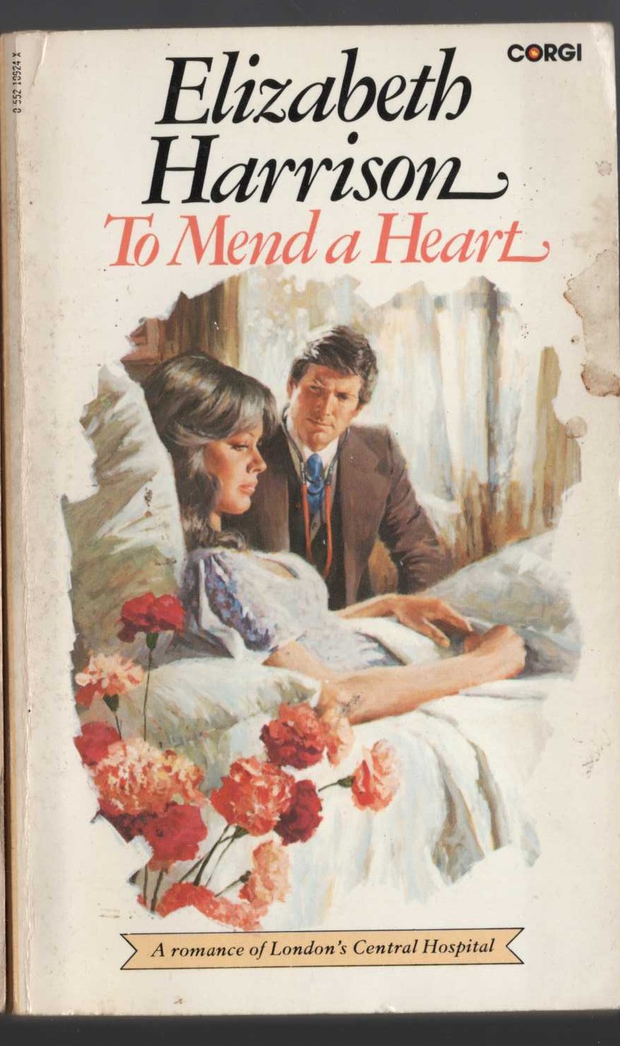 Elizabeth Harrison  TO MEND A HEART front book cover image