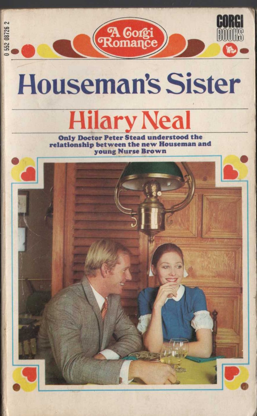 Hilary Neal  HOUSEMAN'S SISTER front book cover image