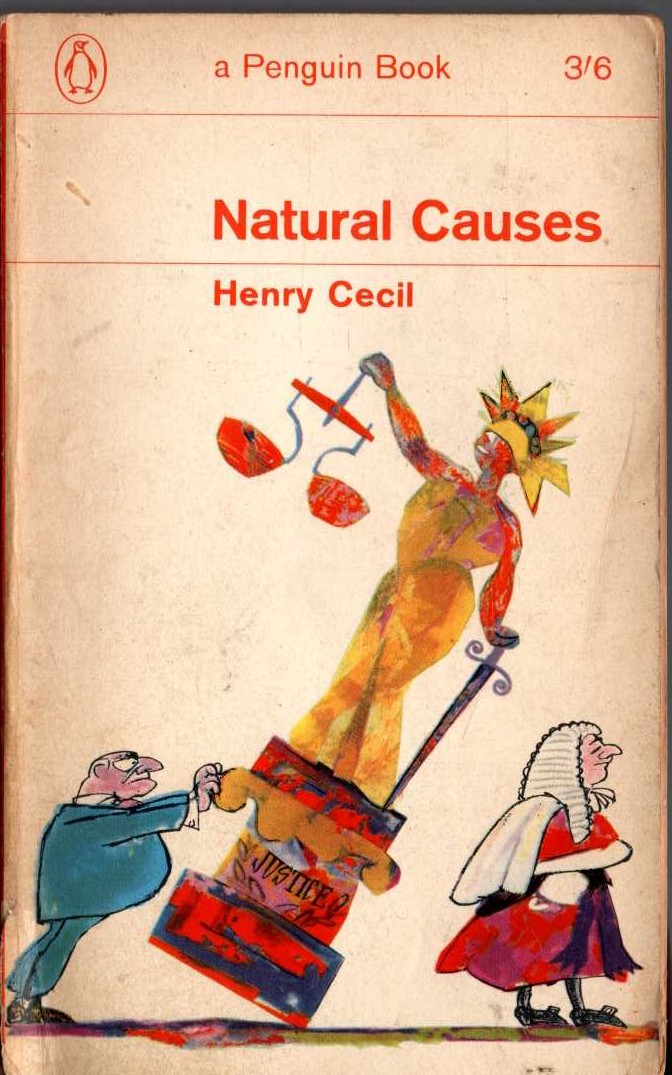 Henry Cecil  NATURAL CAUSES front book cover image
