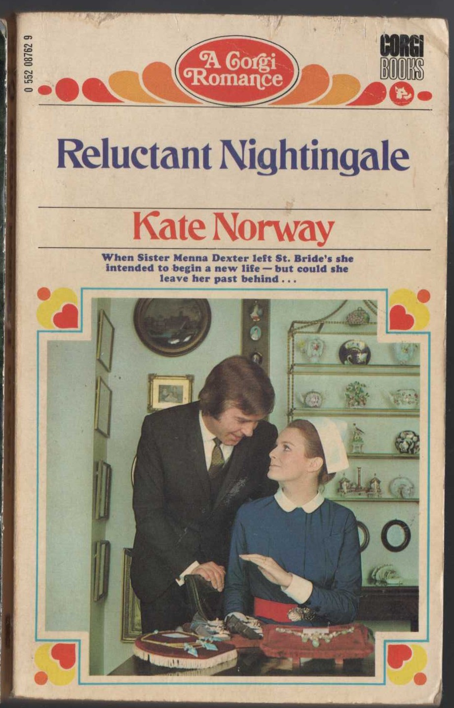 Kate Norway  RELUCTANT NIGHTINGALE front book cover image