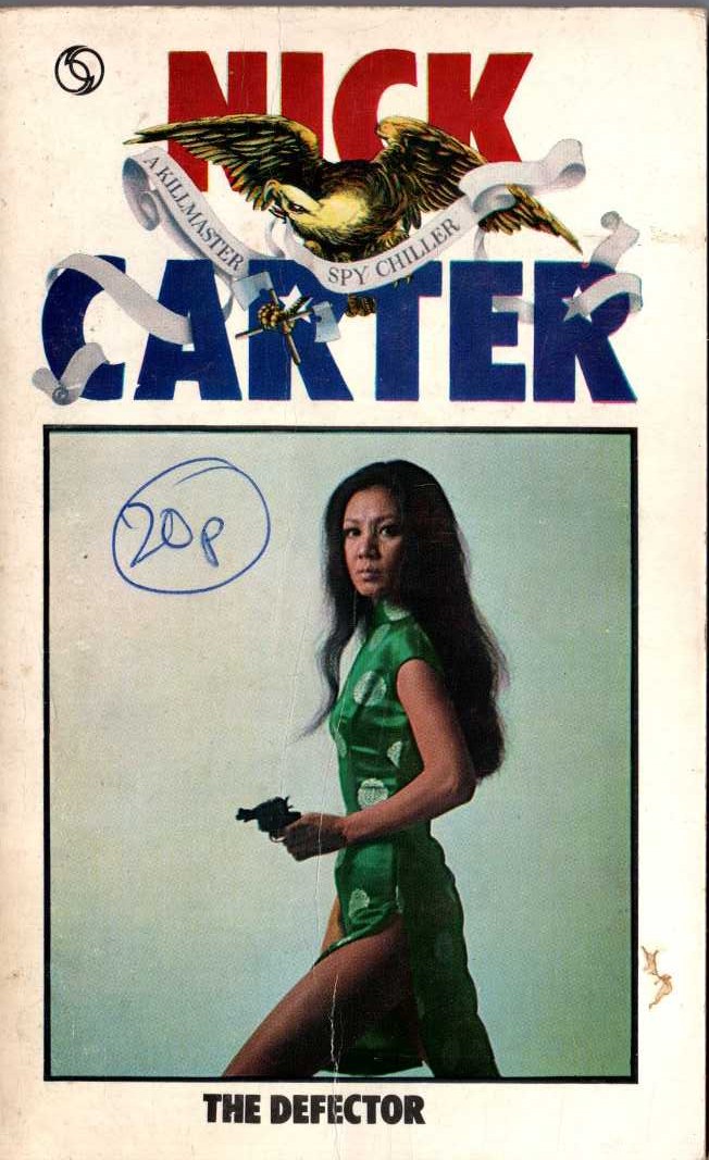 Nick Carter  THE DEFECTOR front book cover image