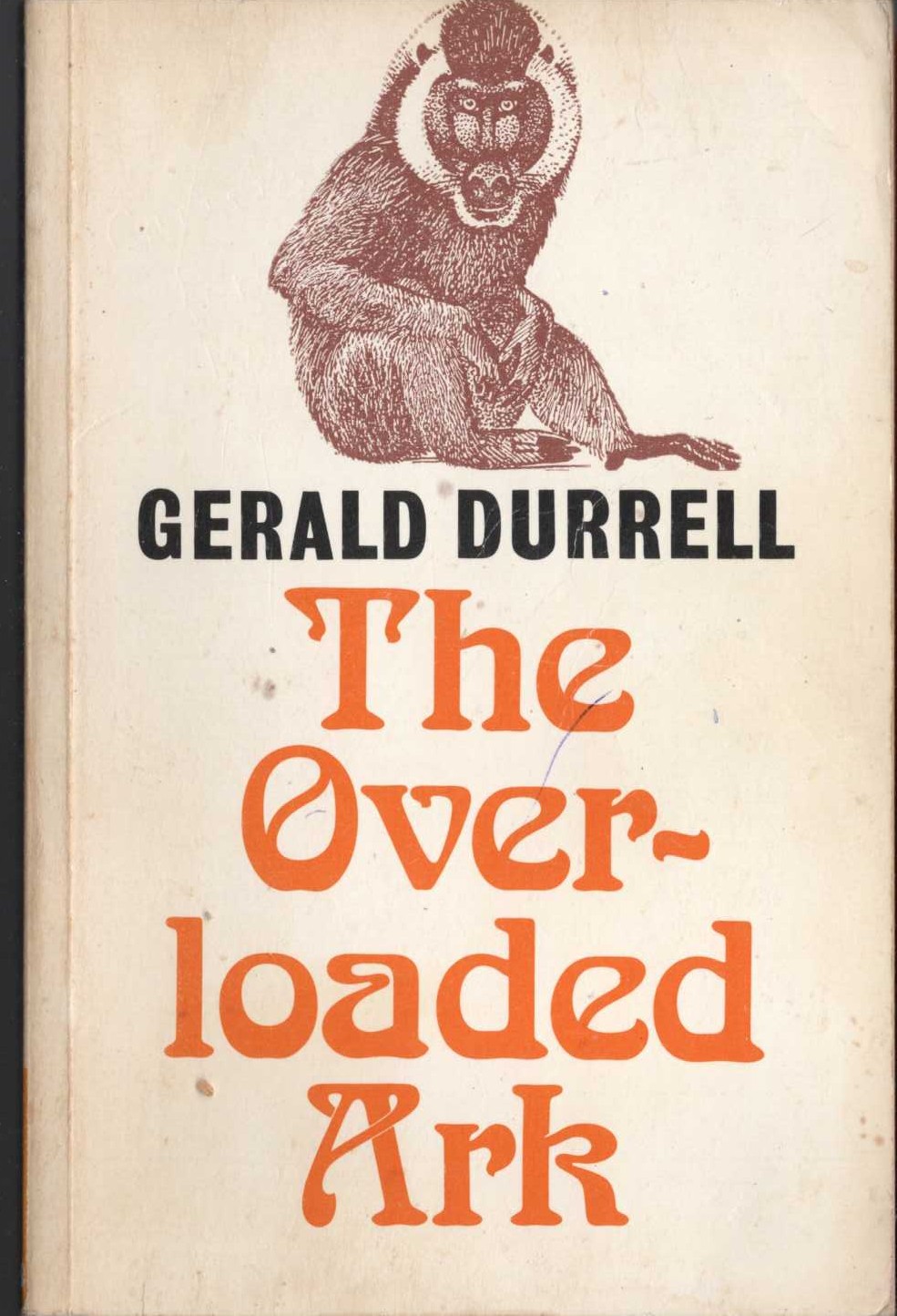 Gerald Durrell  THE OVERLOADED ARK front book cover image