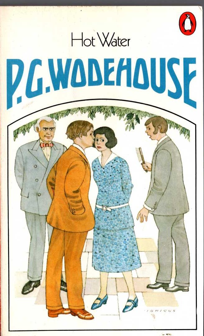 P.G. Wodehouse  HOT WATER front book cover image