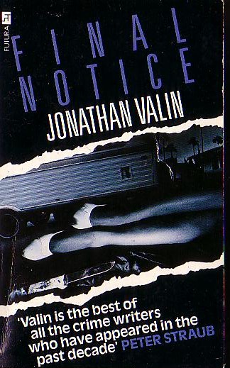 Jonathan Valin  FINAL NOTICE front book cover image