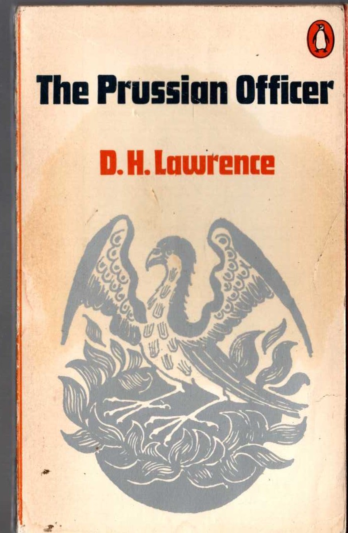 D.H. Lawrence  THE PRUSSIAN OFFICER front book cover image