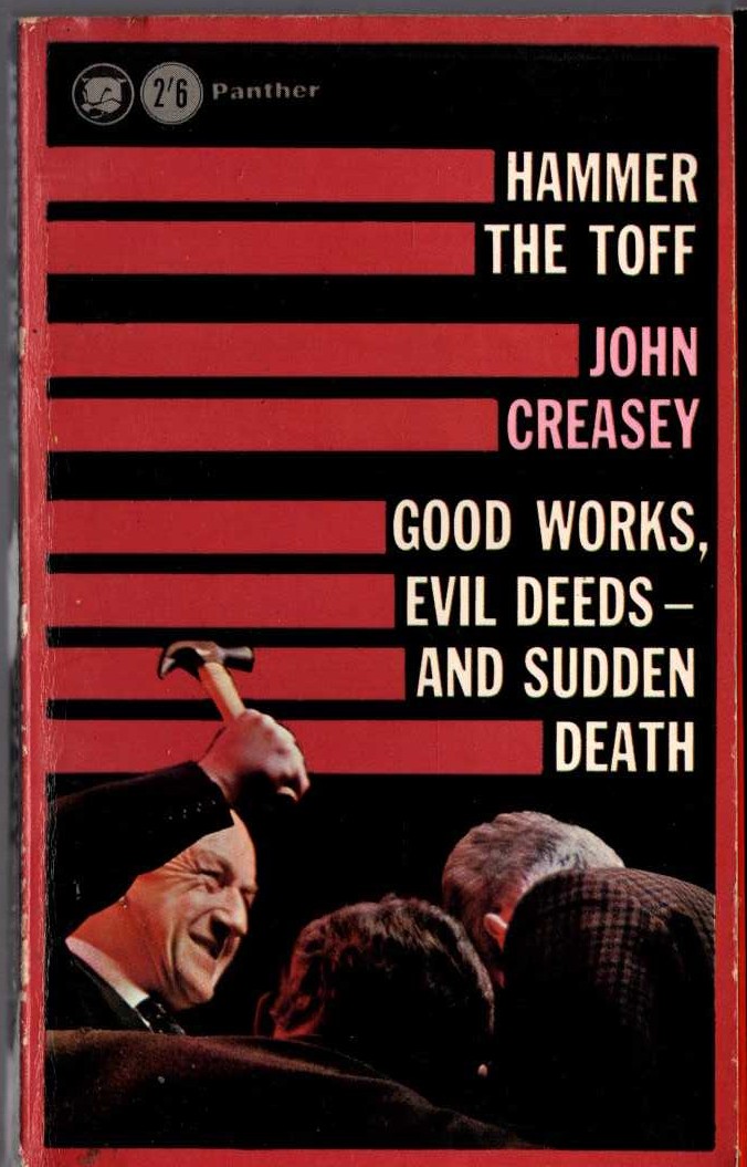 John Creasey  HAMMER THE TOFF front book cover image