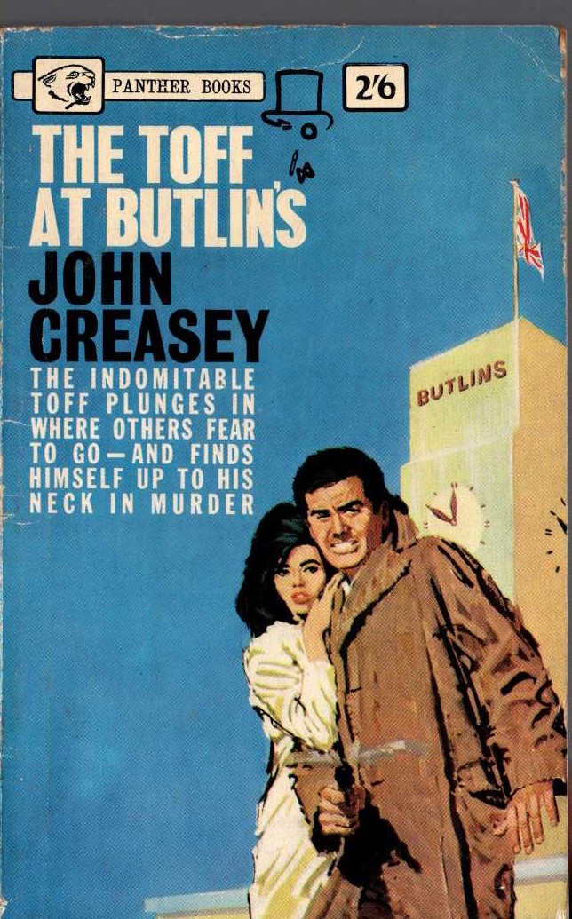 John Creasey  THE TOFF AT BUTLIN'S front book cover image