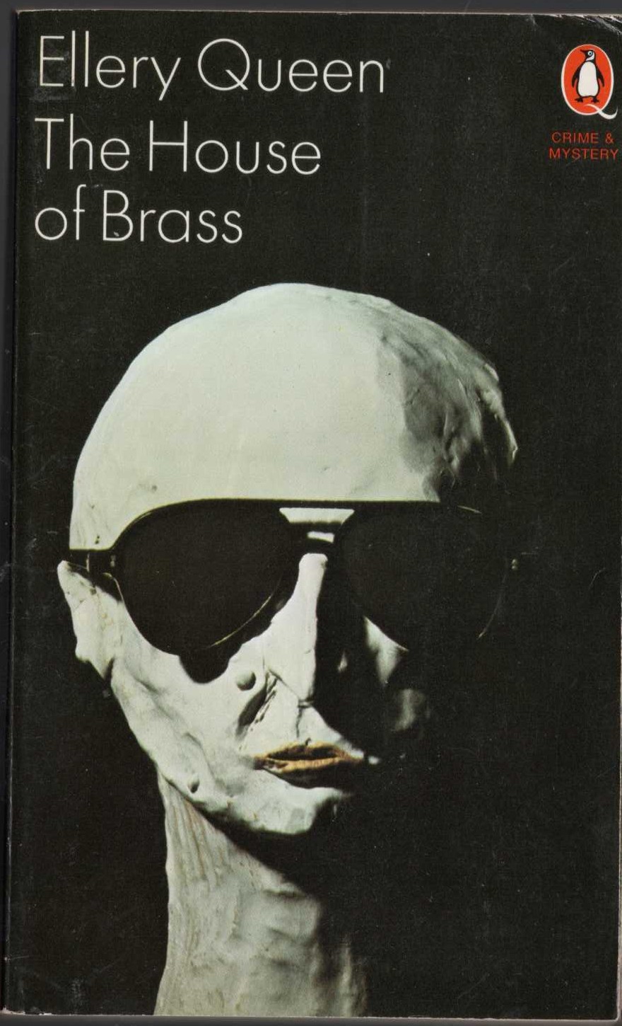 Ellery Queen  THE HOUSE OF BRASS front book cover image