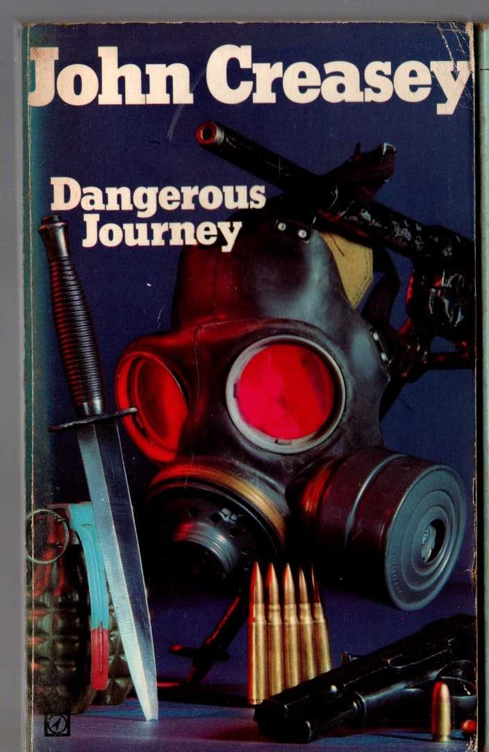 John Creasey  DANGEROUS JOURNEY front book cover image