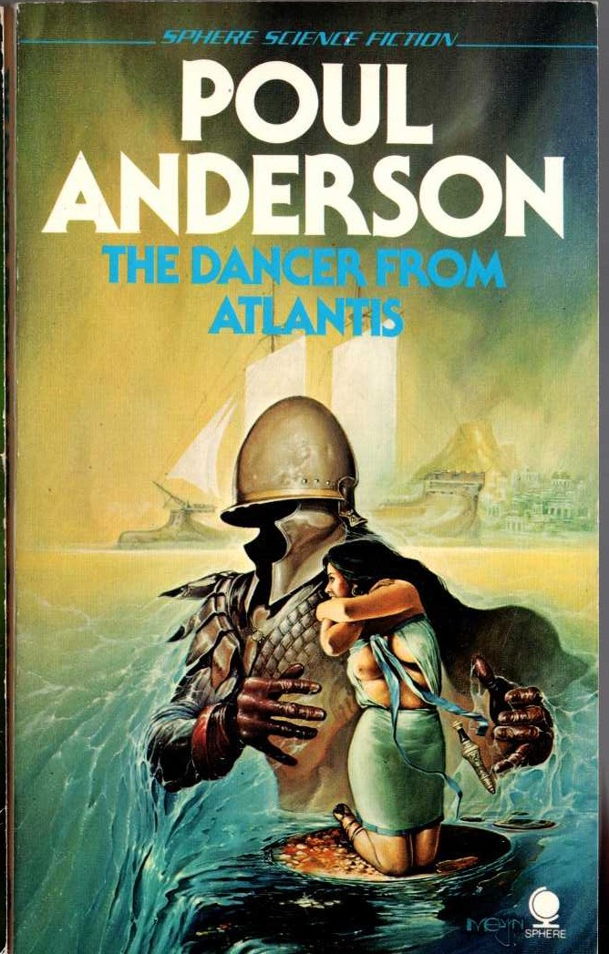 Poul Anderson  THE DANCER FROM ATLANTIS front book cover image