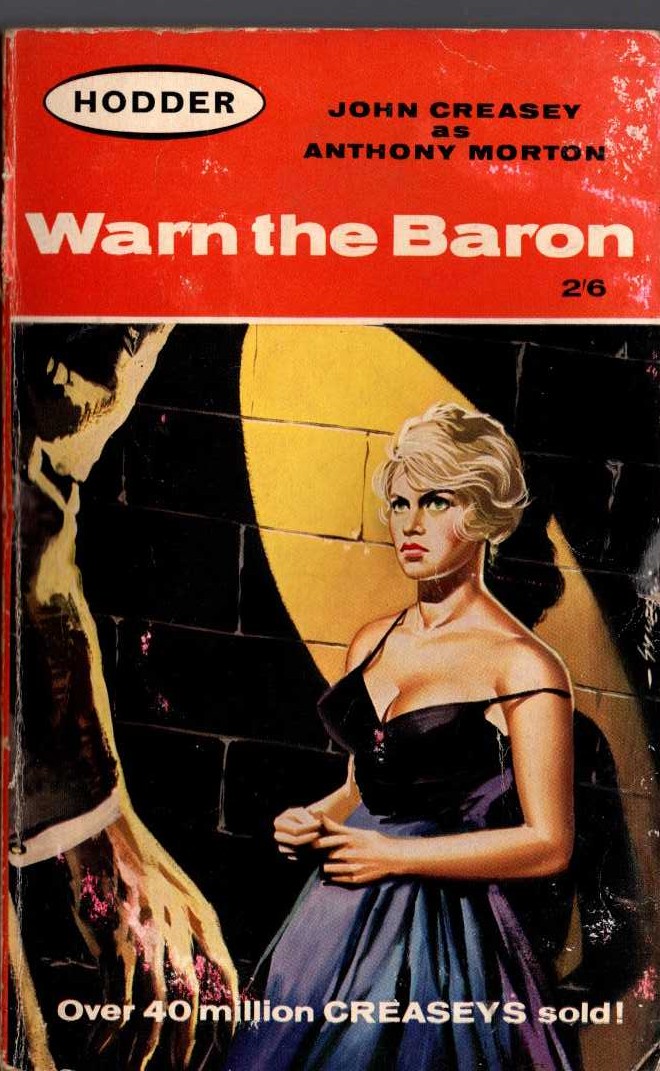 Anthony Morton  WARN THE BARON front book cover image