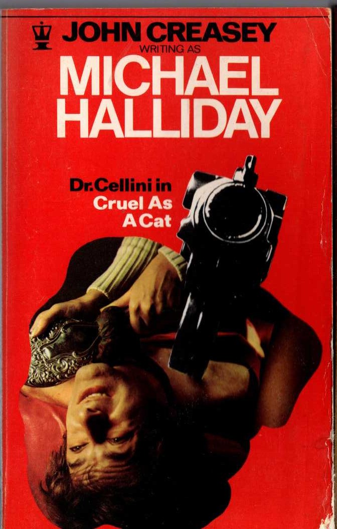 Michael Halliday  CRUEL AS A CAT front book cover image