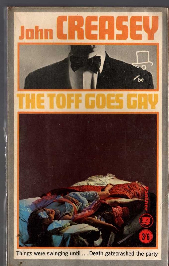 John Creasey  THE TOFF GOES GAY front book cover image