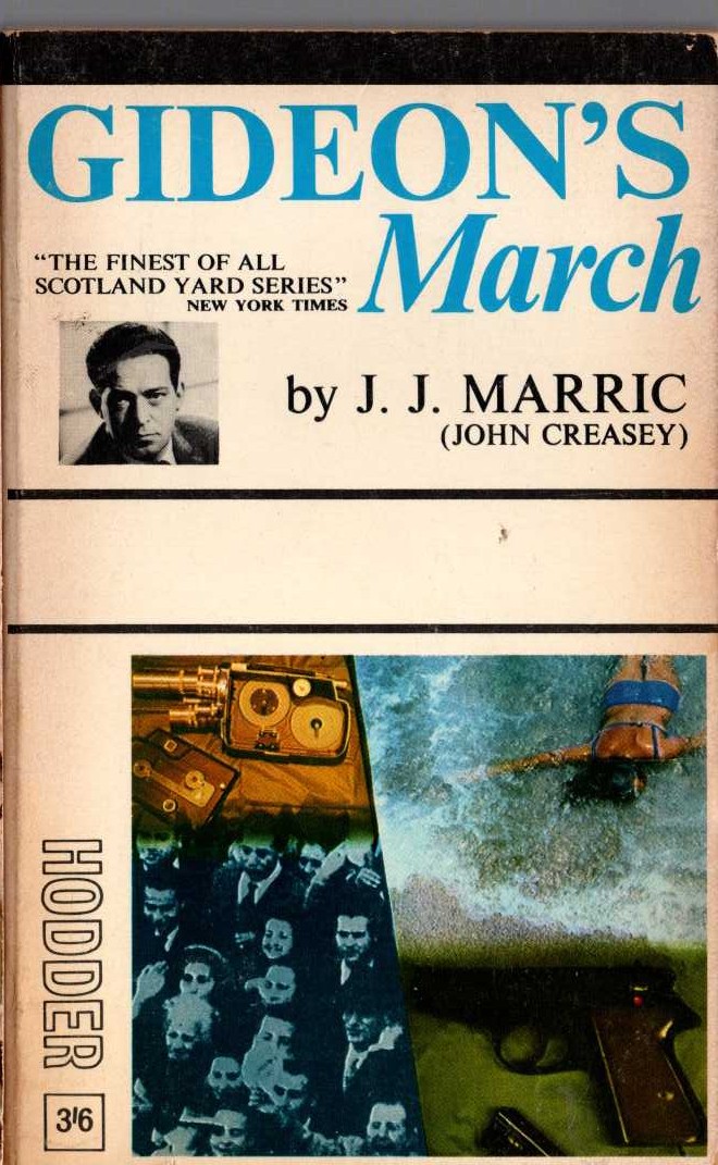 J.J. Marric  GIDEON'S MARCH front book cover image