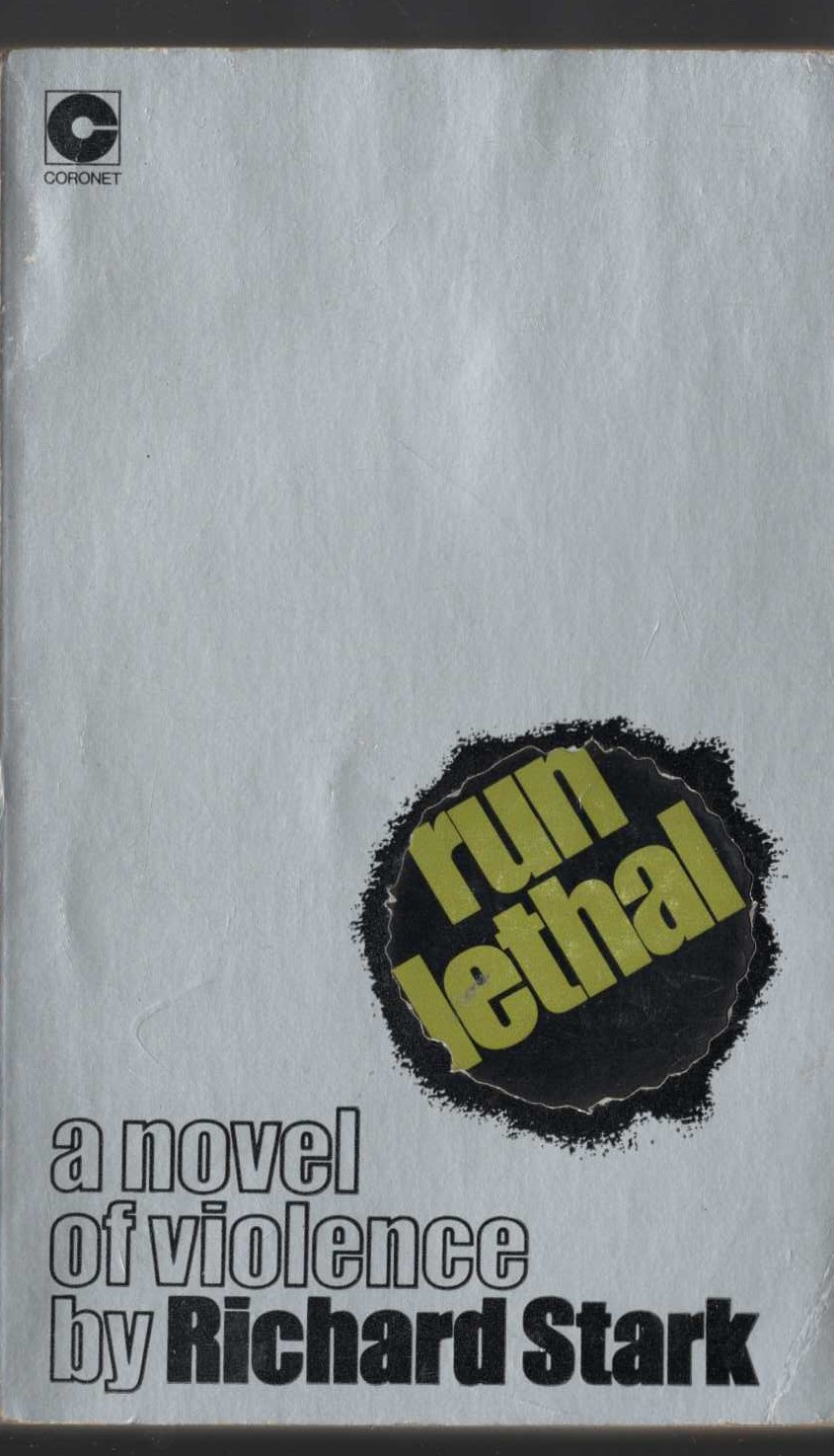 Richard Stark  RUN LETHAL front book cover image