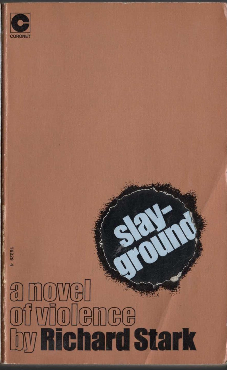 Richard Stark  SLAYGROUND front book cover image