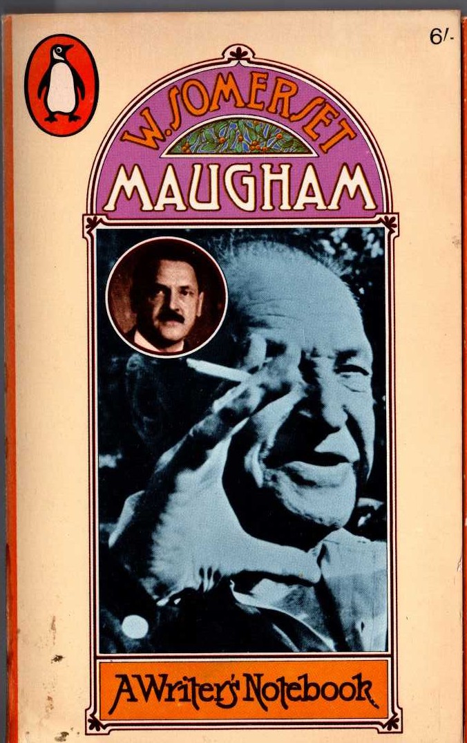 W.Somerset Maugham  A WRITER'S NOTEBOOK front book cover image