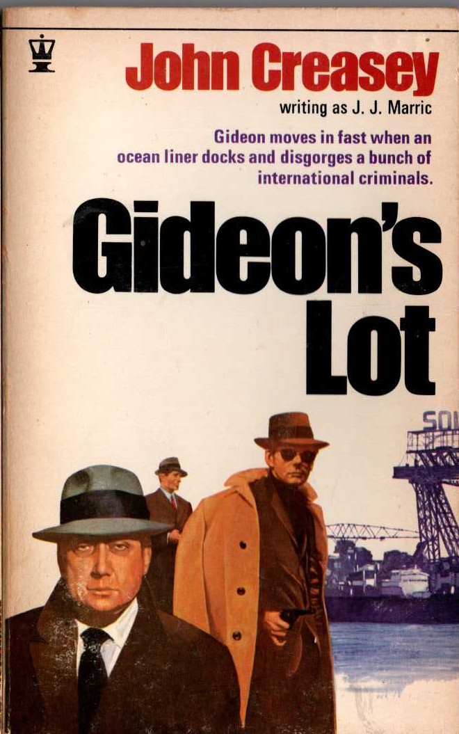 J.J. Marric  GIDEON'S LOT front book cover image