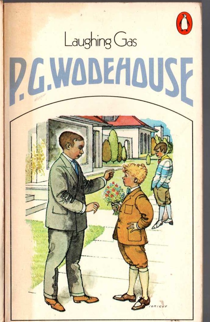 P.G. Wodehouse  LAUGHING GAS front book cover image