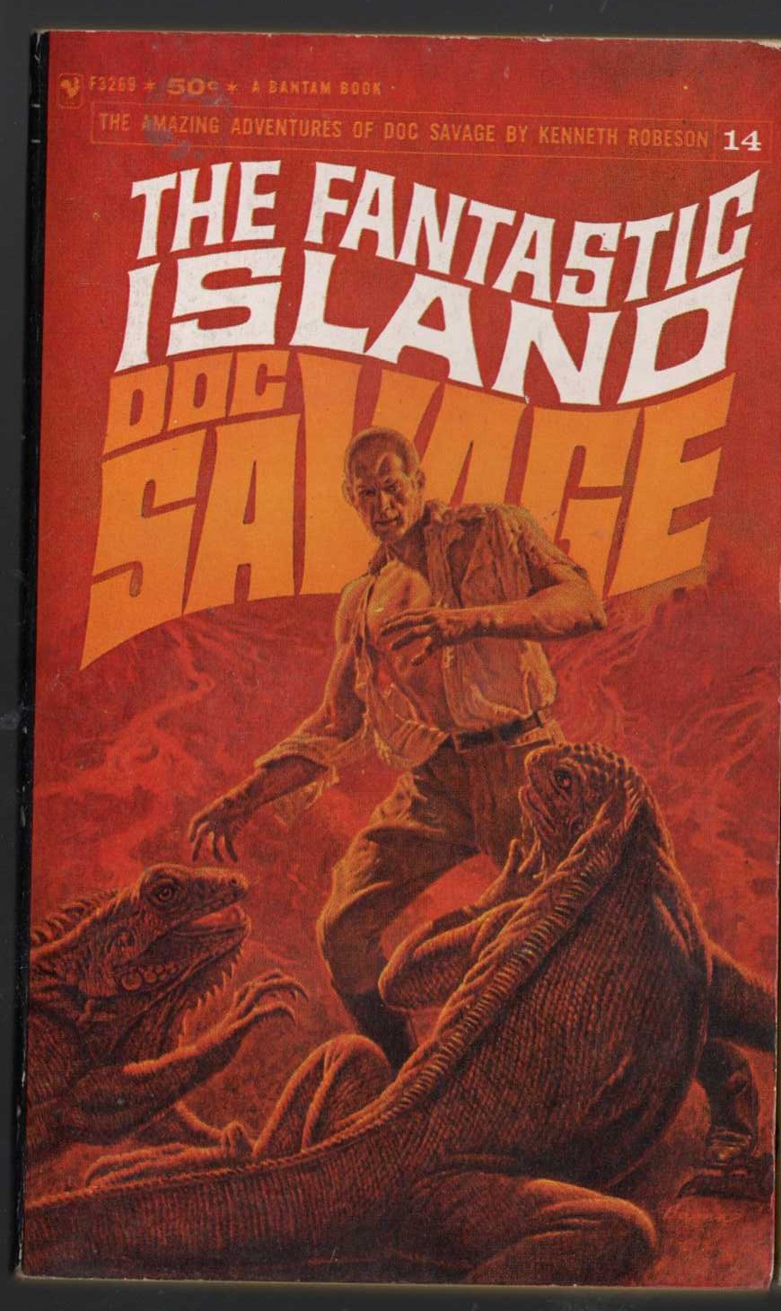 Kenneth Robeson  DOC SAVAGE: THE FANTASTIC ISLAND front book cover image