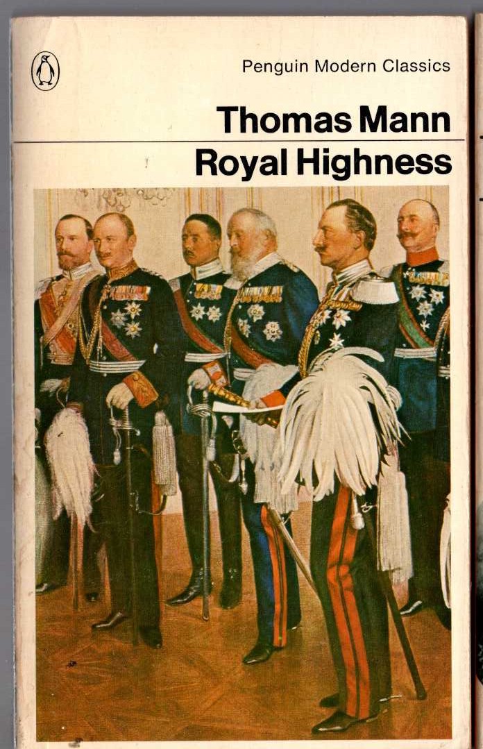 Thomas Mann  ROYAL HIGHNESS front book cover image
