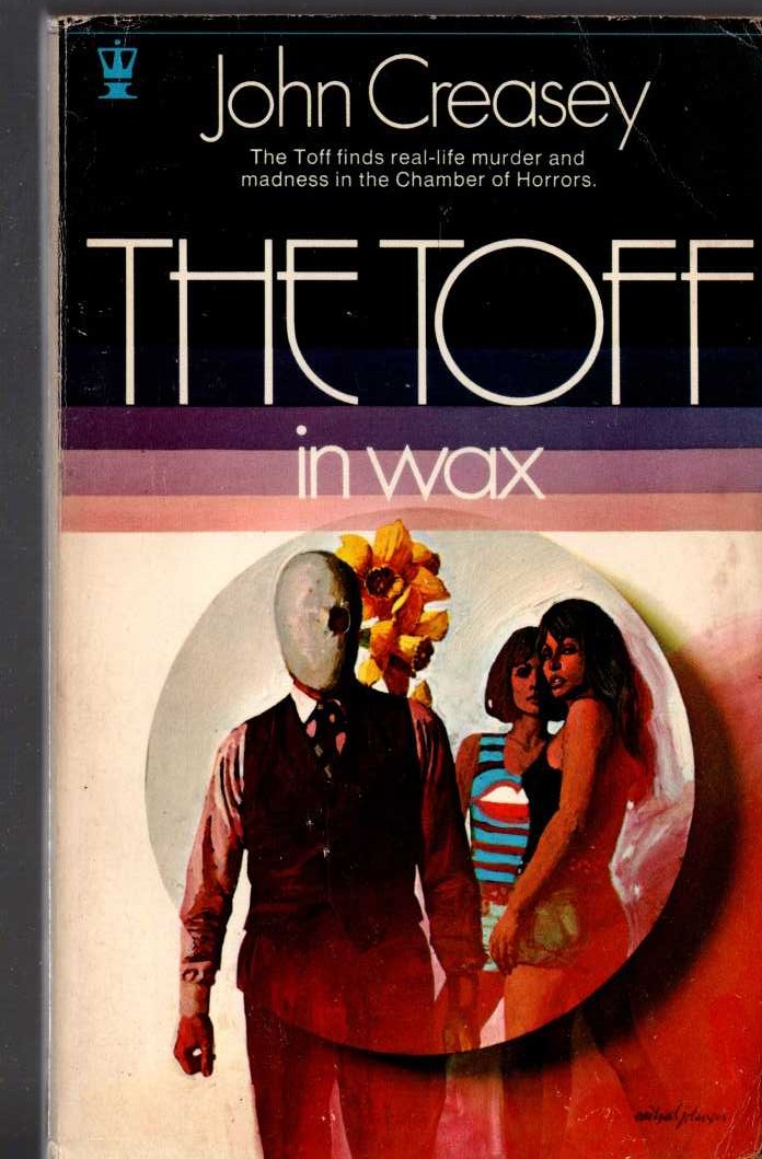 John Creasey  THE TOFF IN WAX front book cover image