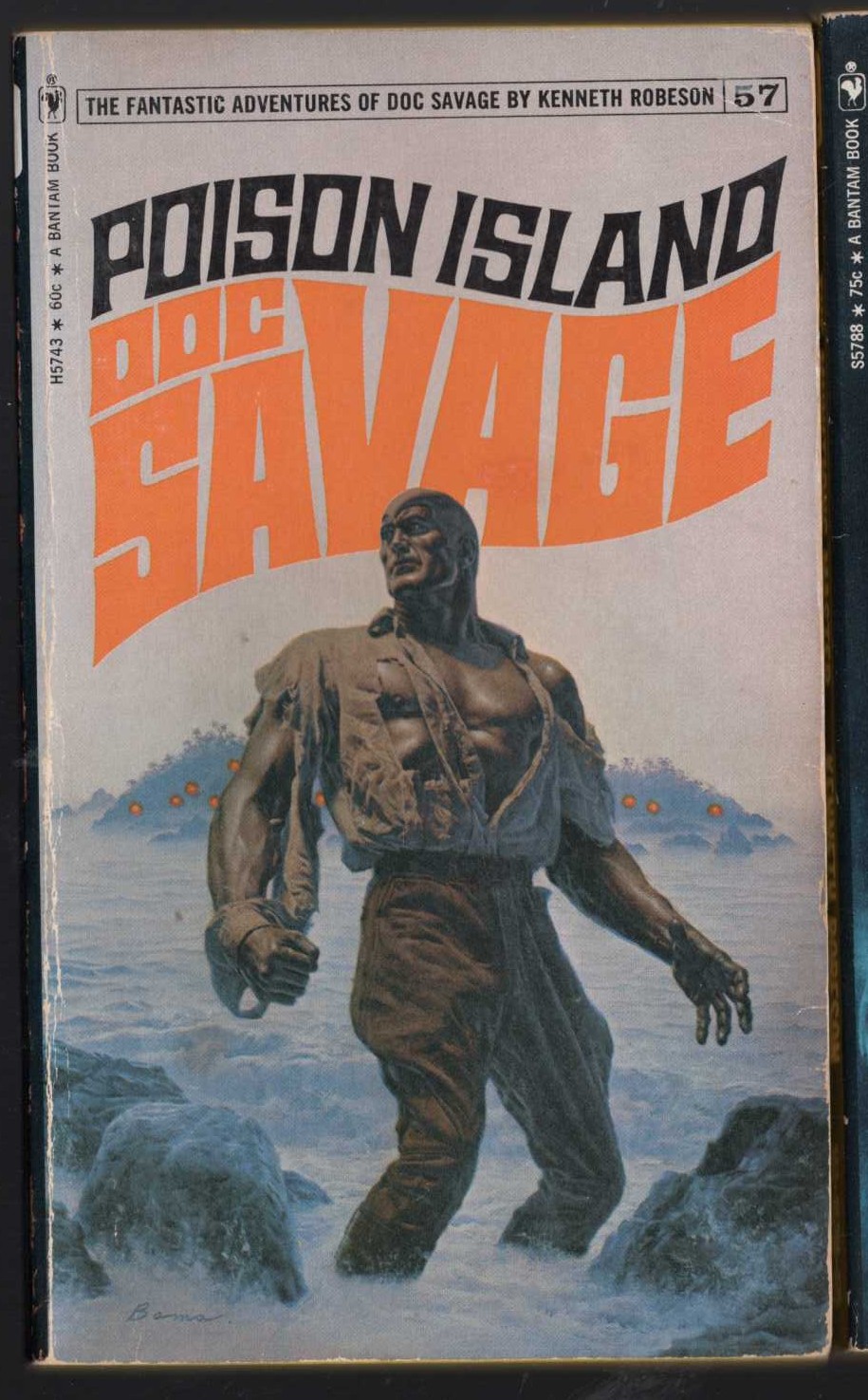 Kenneth Robeson  DOC SAVAGE: POISON ISLAND front book cover image