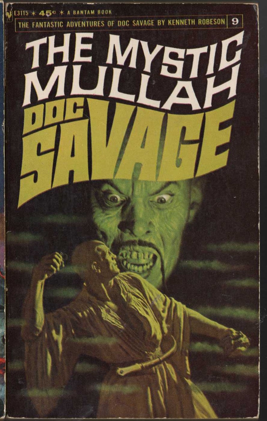 Kenneth Robeson  DOC SAVAGE: THE MYSTIC MULLAH front book cover image