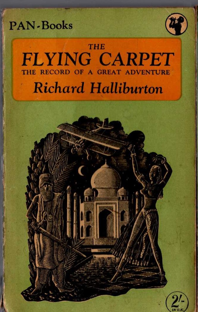 Richard Halliburton  THE FLYING CARPET front book cover image