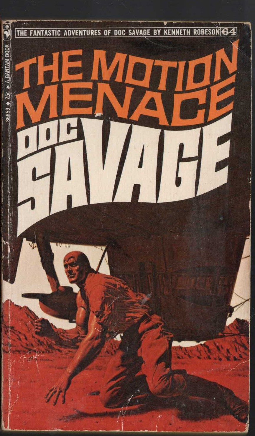 Kenneth Robeson  DOC SAVAGE: THE MOTION MENACE front book cover image