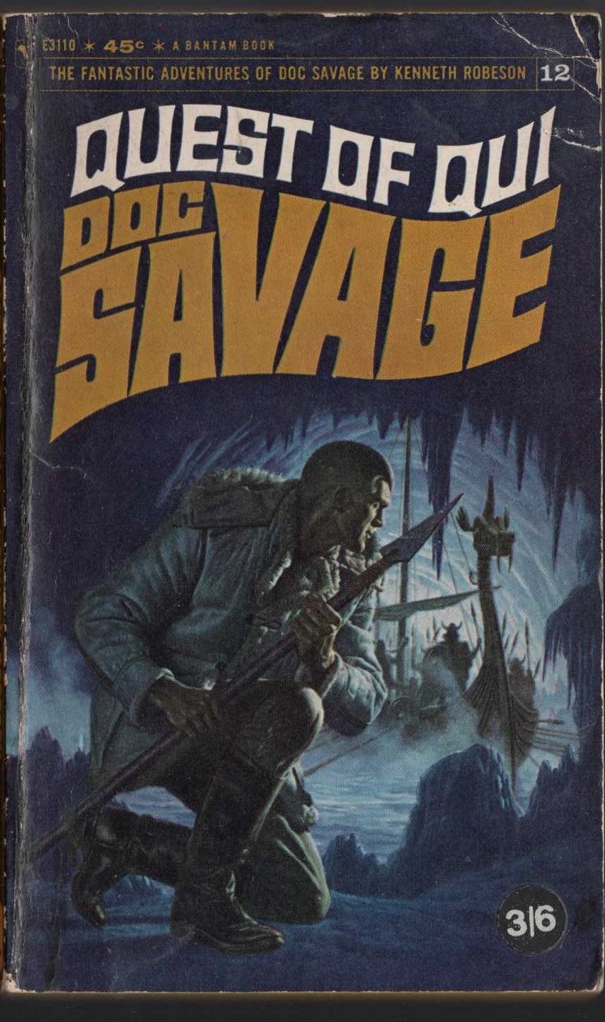 Kenneth Robeson  DOC SAVAGE: QUEST OF QUI front book cover image