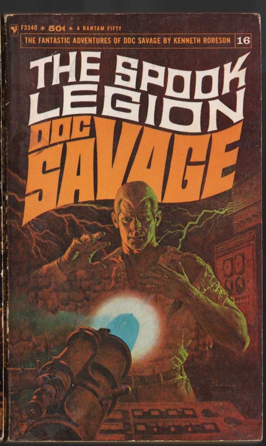 Kenneth Robeson  DOC SAVAGE: THE SPOOK LEGION front book cover image