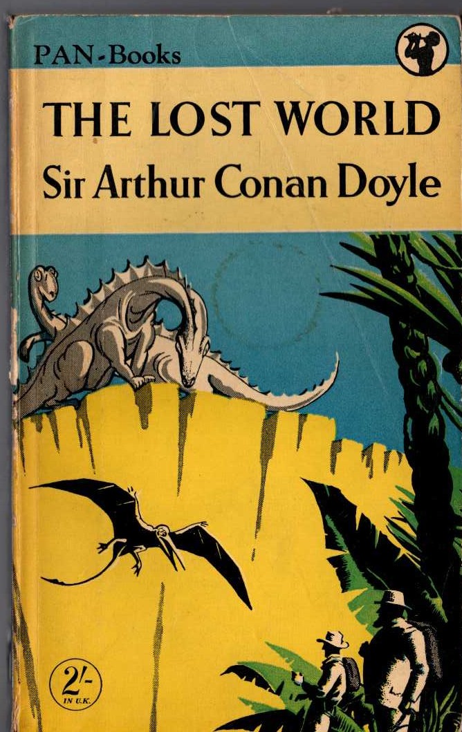 Sir Arthur Conan Doyle  THE LOST WORLD front book cover image