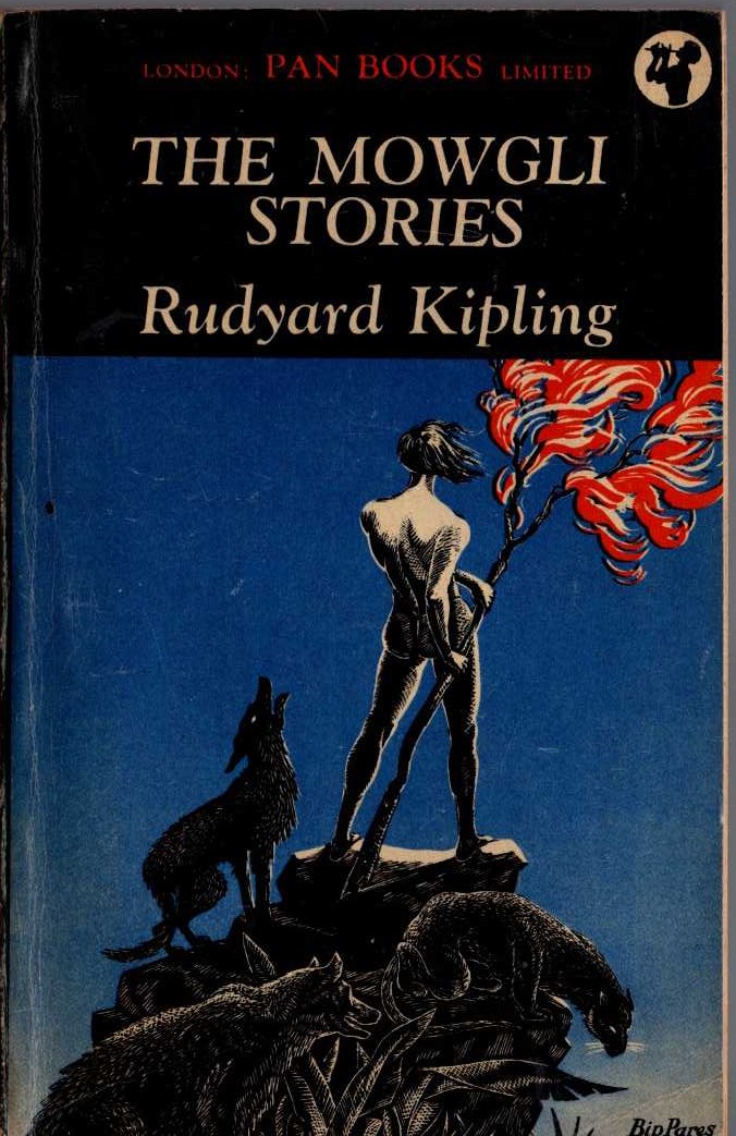 Rudyard Kipling  THE MOWGLI STORIES front book cover image