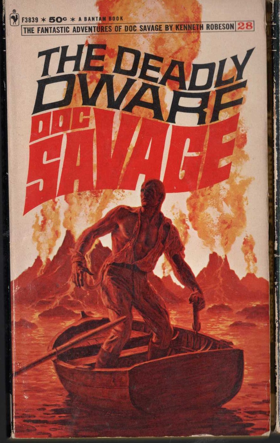 Kenneth Robeson  DOC SAVAGE: THE DEADLY DWARF front book cover image