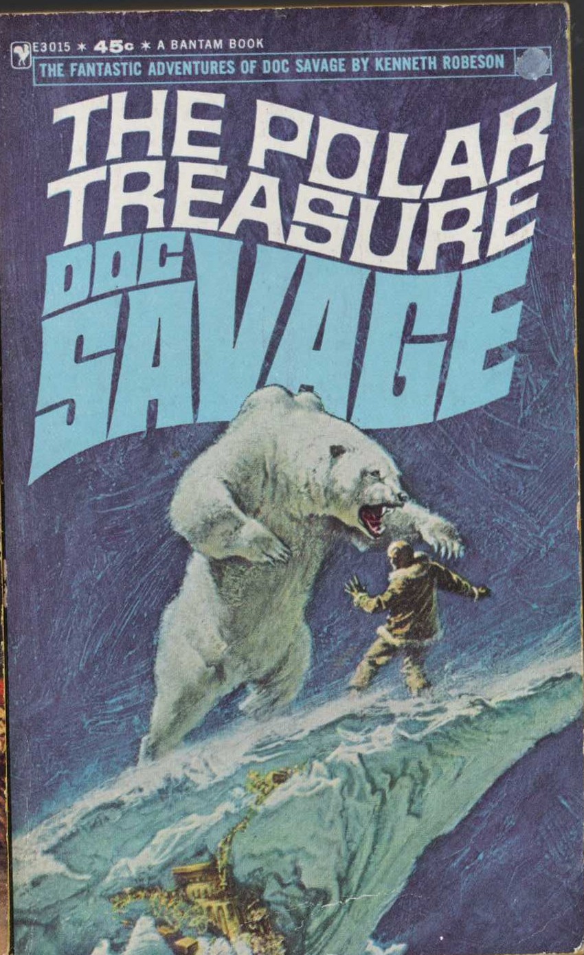 Kenneth Robeson  DOC SAVAGE: THE POLAR TREASURE front book cover image
